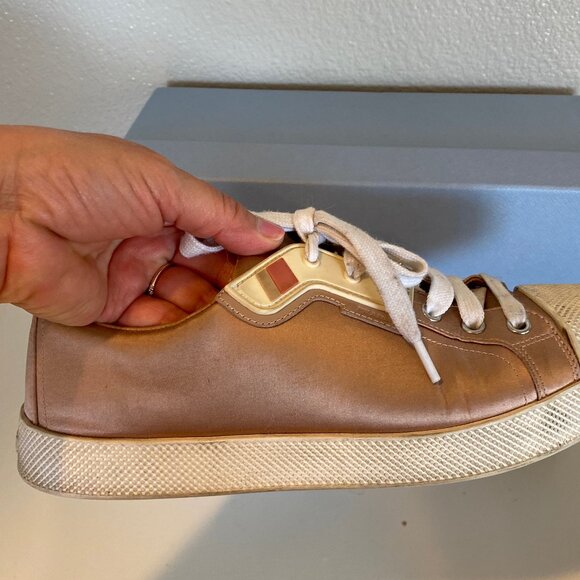 PRADA WOMEN'S SNEAKERS SIZE 38, US 8 - Picture 4 of 8